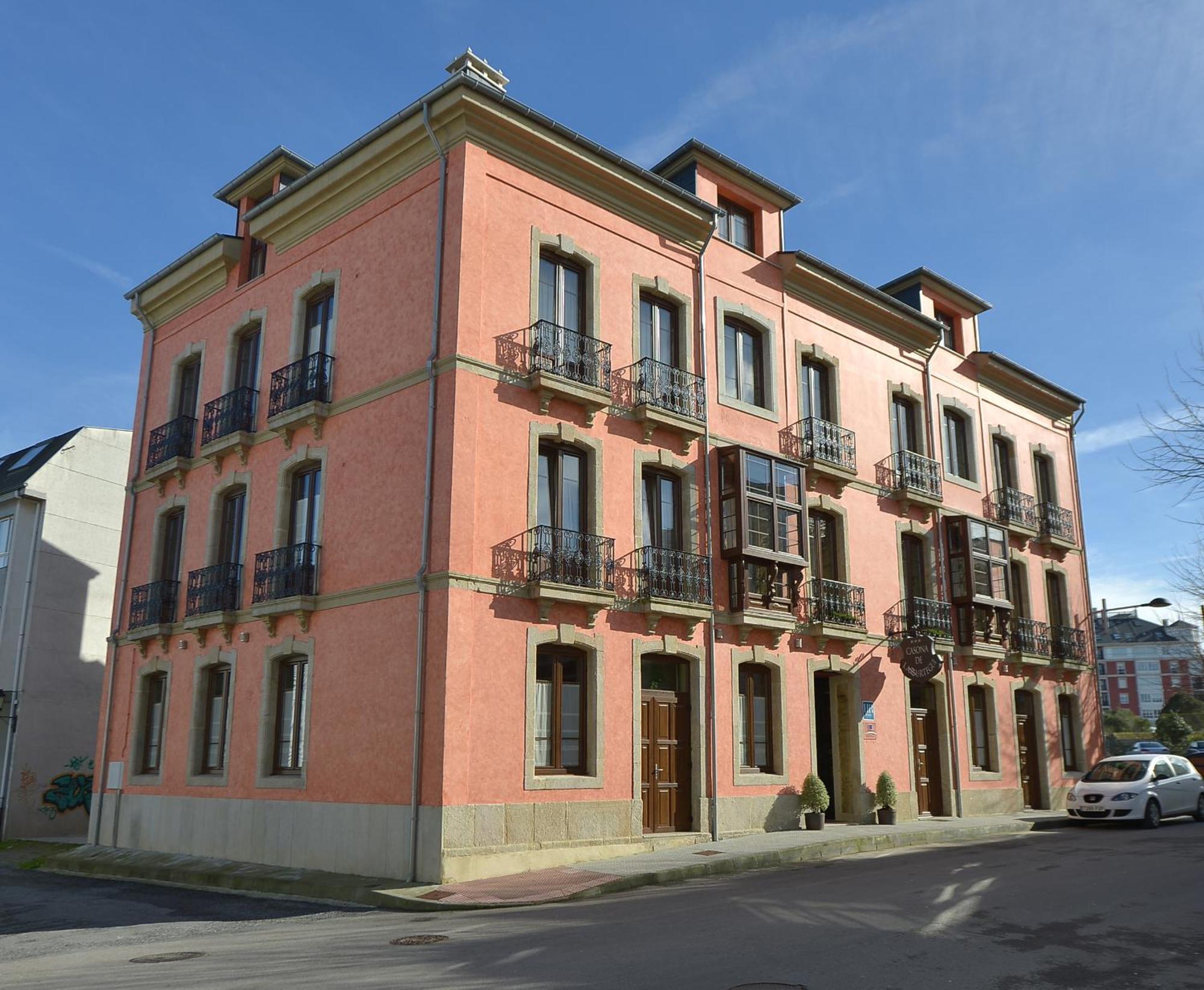 Hotel La Casona De Lazurtegui Ribadeo Zewnętrze zdjęcie